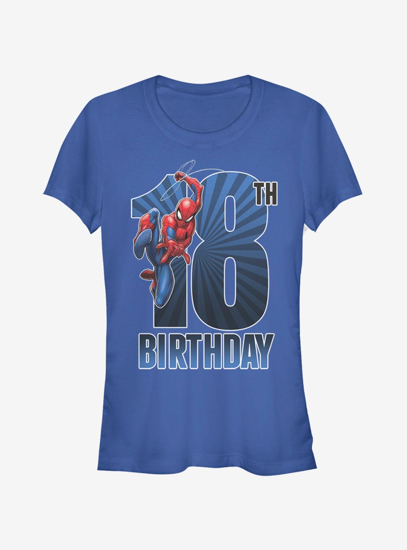 Marvel Spider-Man Spider-Man 18th Bday Girls T-Shirt Product Image