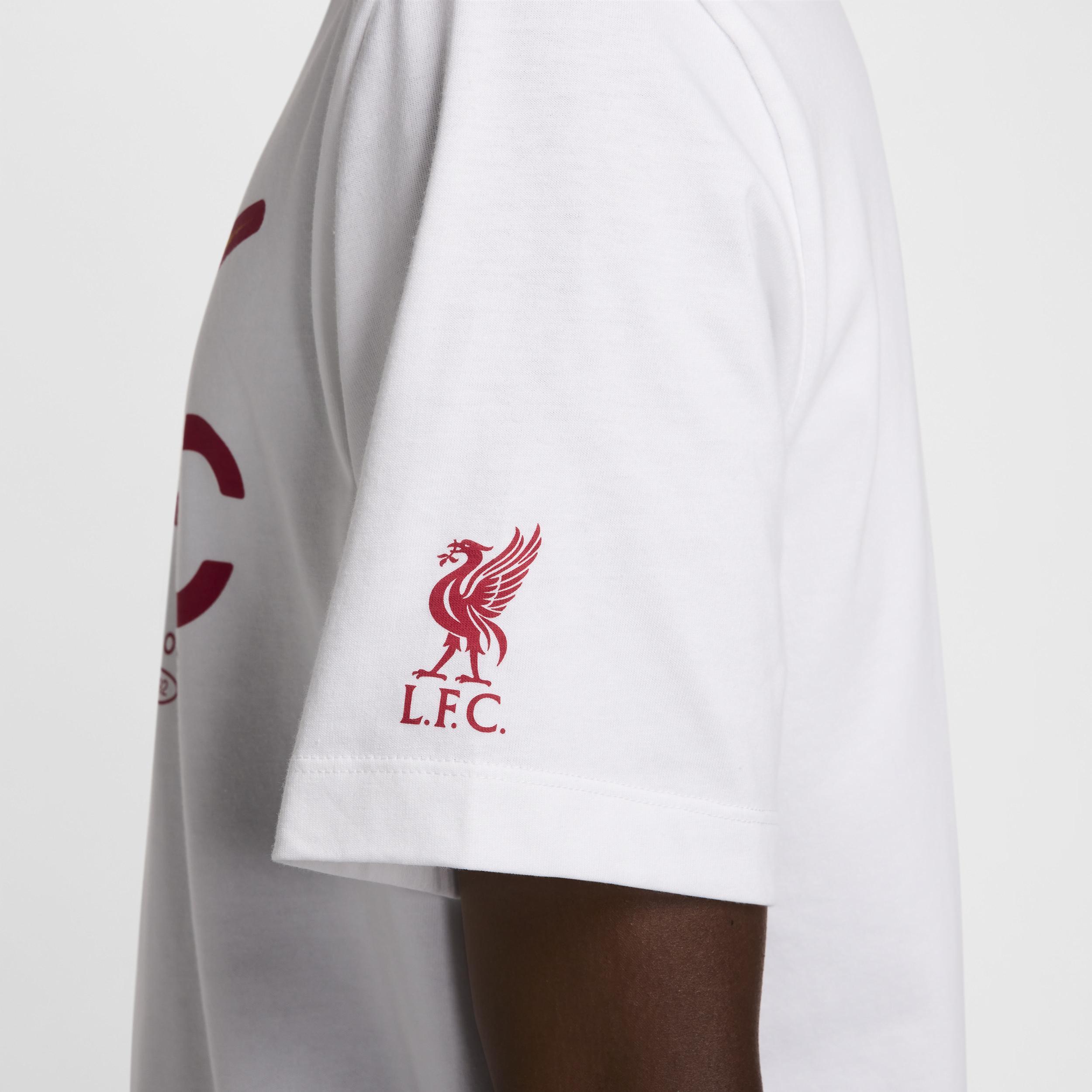 Liverpool FC Swoosh Nike Men's Soccer T-Shirt Product Image