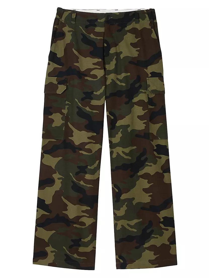 Camouflage Cargo Trousers Product Image