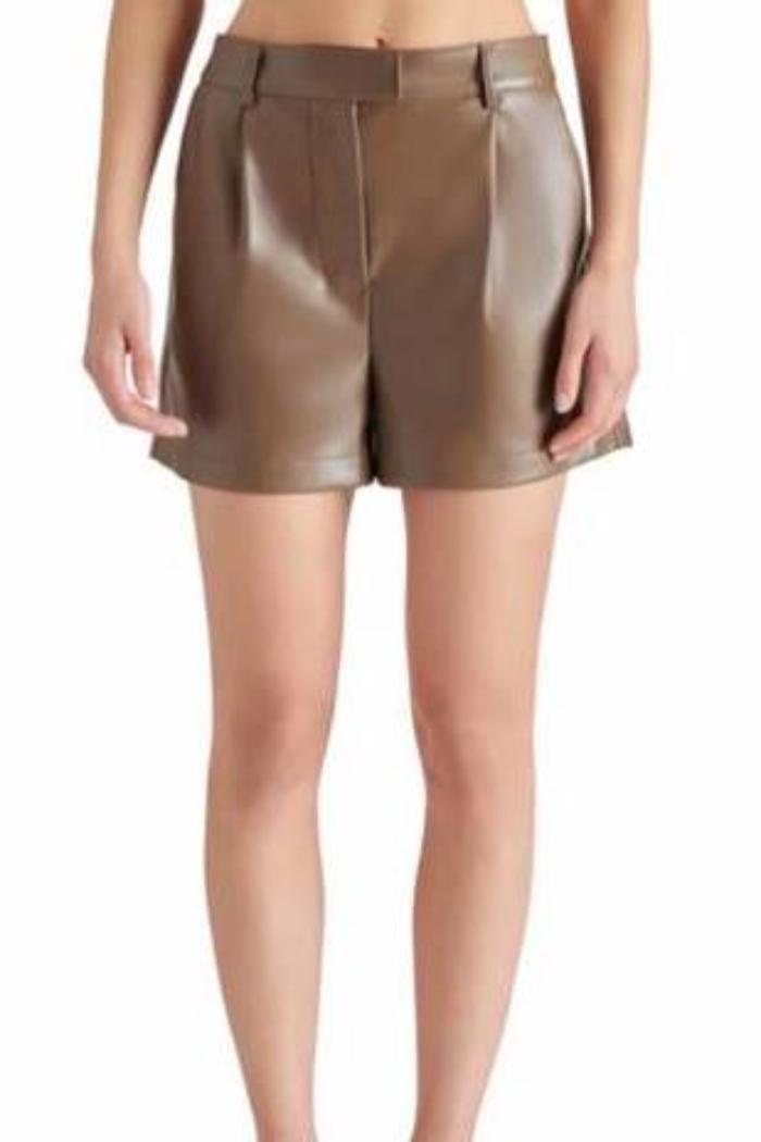 Imelda Faux Leather Shorts Product Image