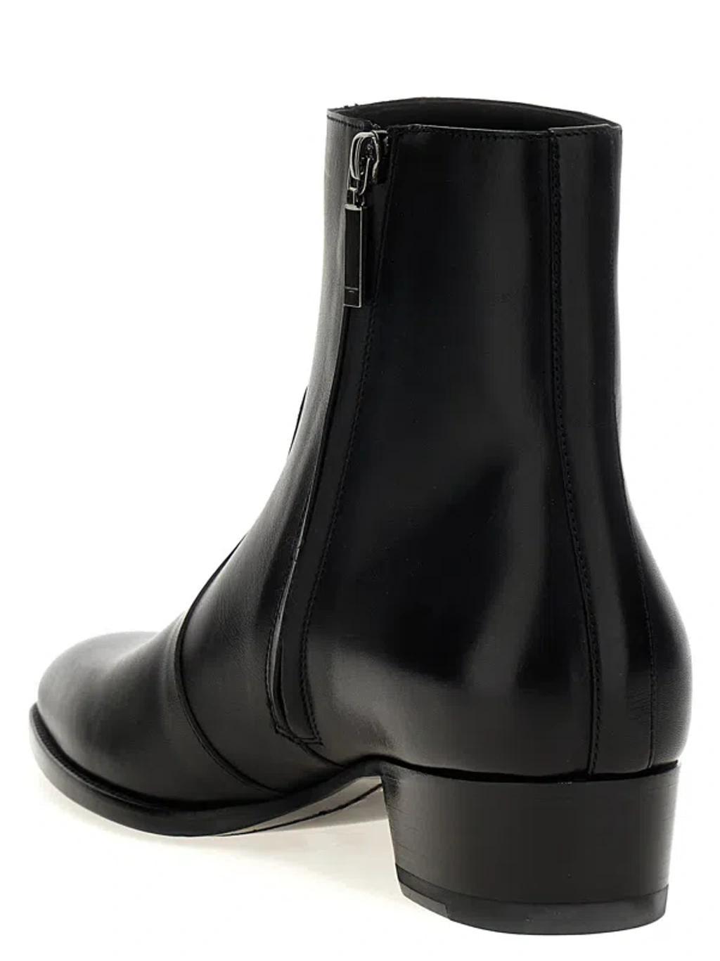 Wyatt Boots, Ankle Boots Black Product Image