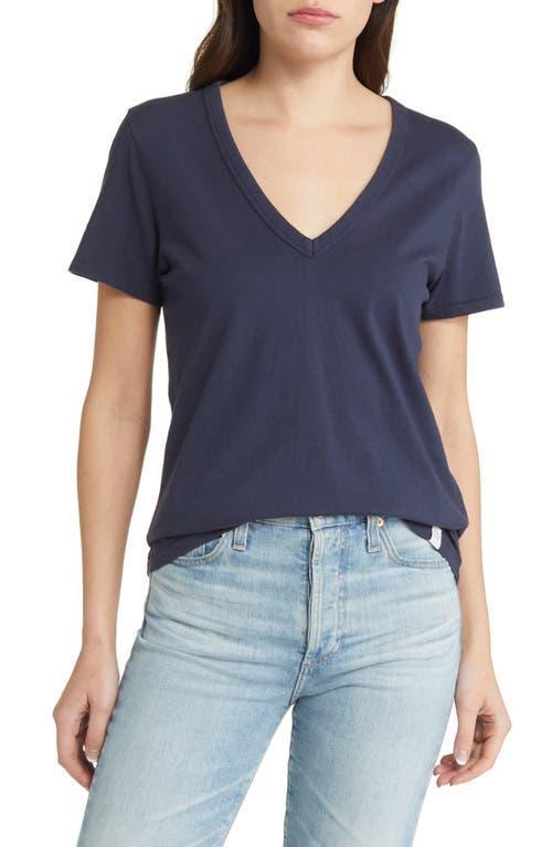 rag & bone The Slub V-Neck Organic Pima Cotton T-Shirt Product Image