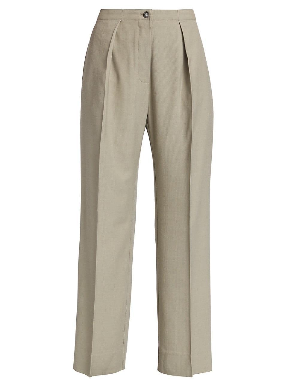 Womens Pernille Jacquard Herringbone Trousers product image