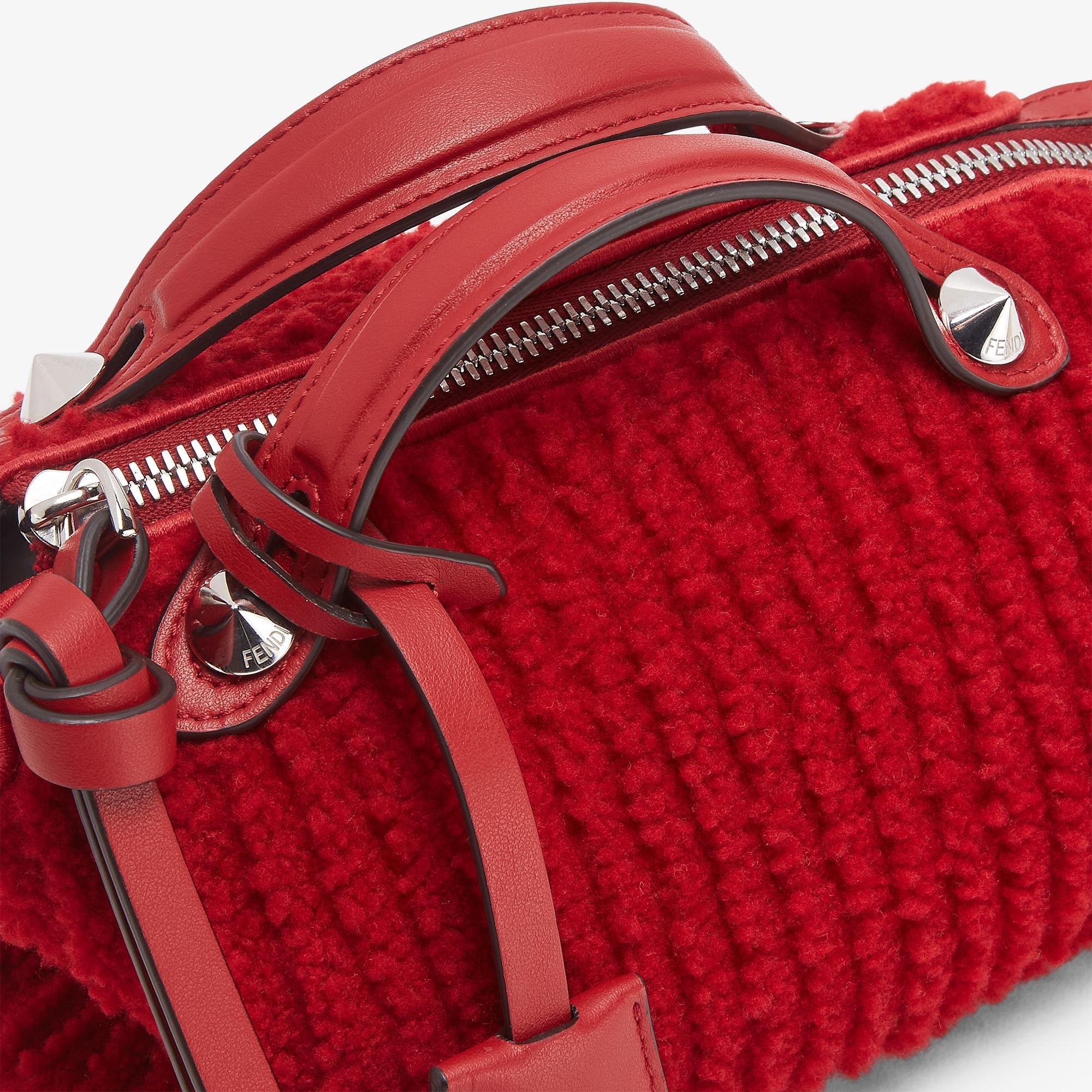 By The Way Soft MiniMini-bag in red sheepskin Product Image