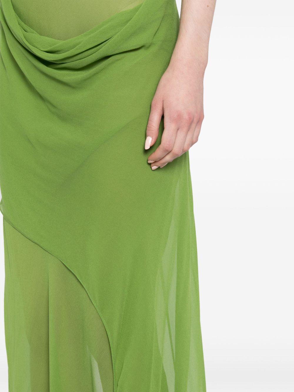 Cowl Hip Slip dress Product Image