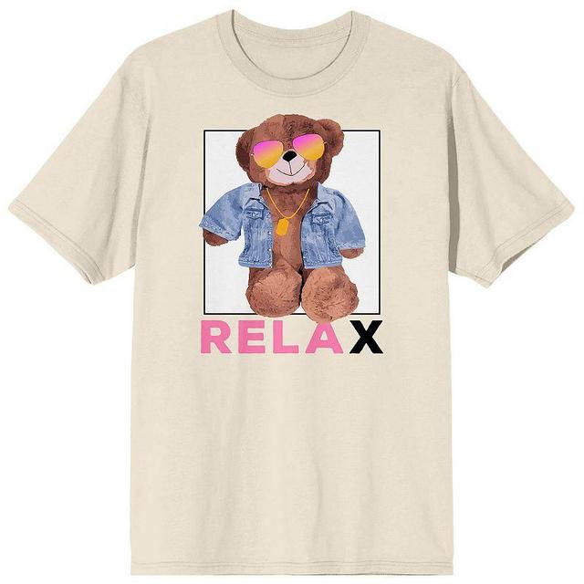 Mens Teddy Drip Relax Chill Graphic Tee Product Image