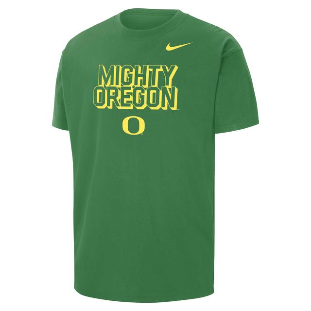 Oregon Nike Men's College Max90 Crew-Neck T-Shirt Product Image