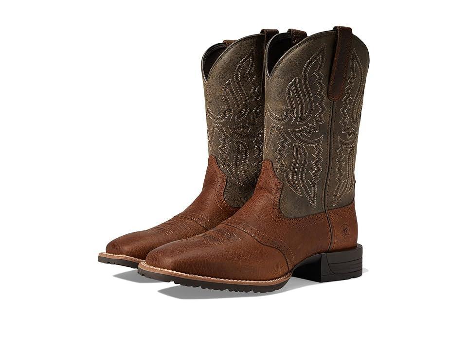 Ariat Hybrid Ranchway Western Boot (Earth) Men's Shoes Product Image