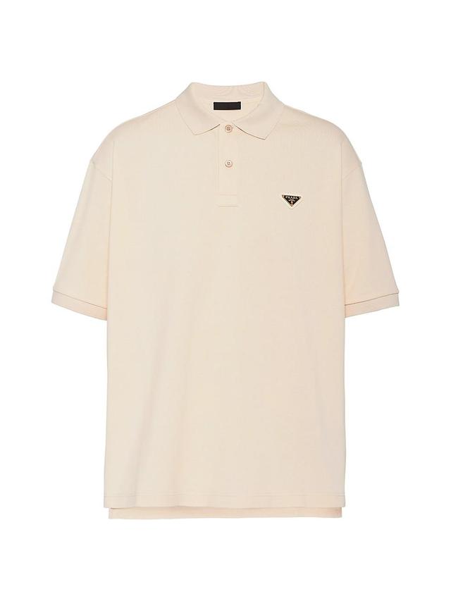 Mens Cotton Polo Shirt Product Image