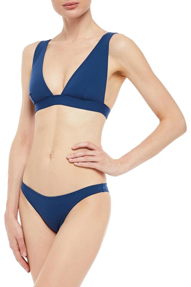 Separates Sculpt Triangle Bikini Top In Navy Product Image