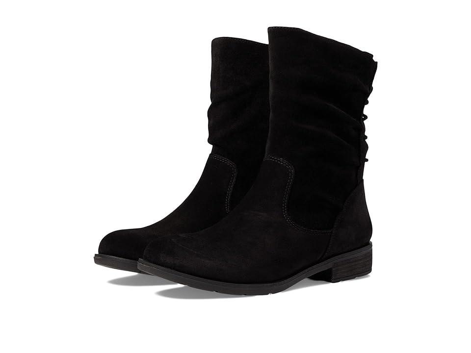 Sofft Sharnell Low Waterproof Suede Lace-Up Back Zip Boots Product Image