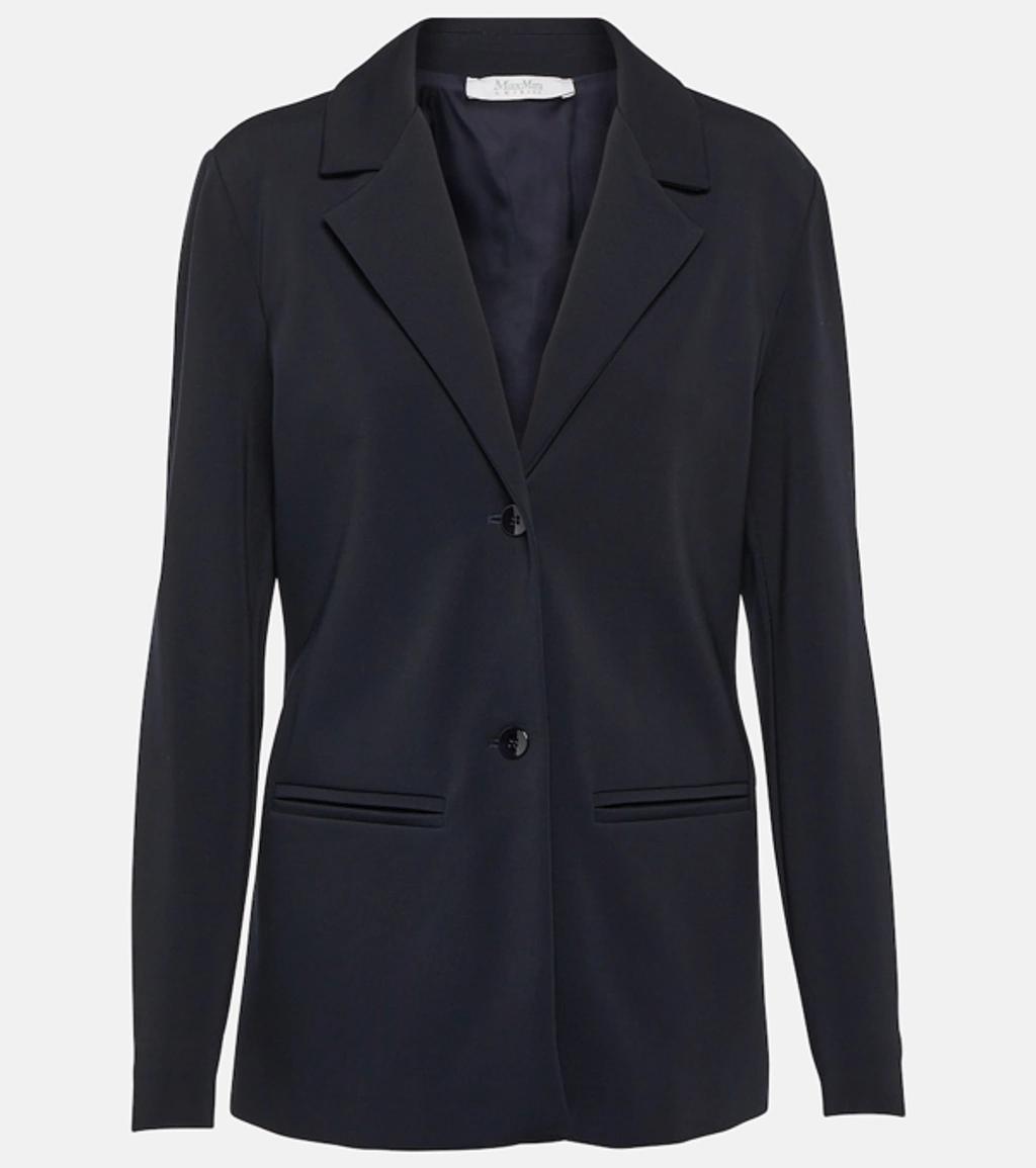 Mogador Single-breasted Blazer In Blue Product Image