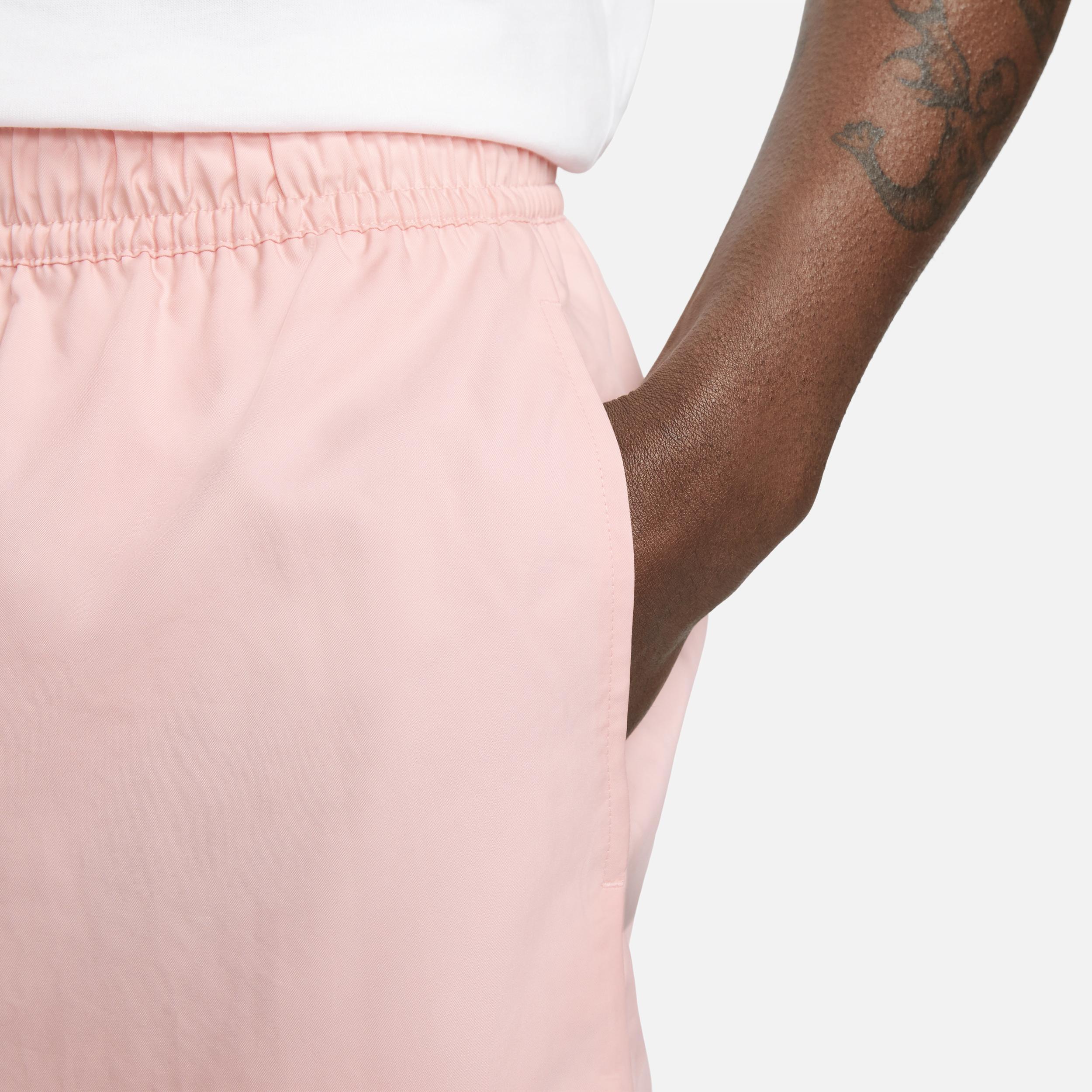 Nike Mens Nike Club Woven LND Flow Shorts - Mens Pink/White Product Image