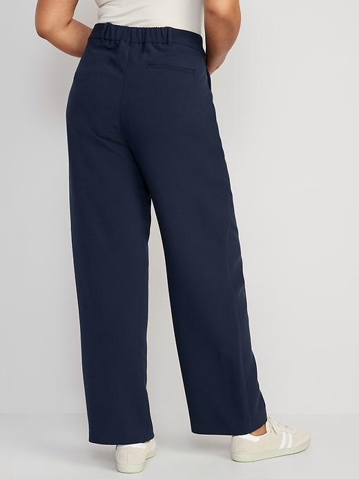 Extra High-Waisted Taylor Trouser Wide-Leg Pants Product Image