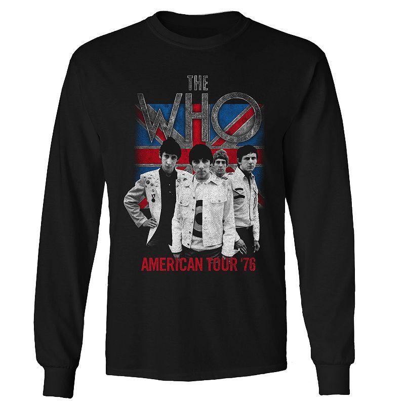 Mens The Who American Tour 76 Long Sleeve Tee Product Image