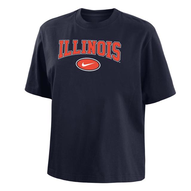 Illinois Nike Women's College Boxy T-Shirt Product Image