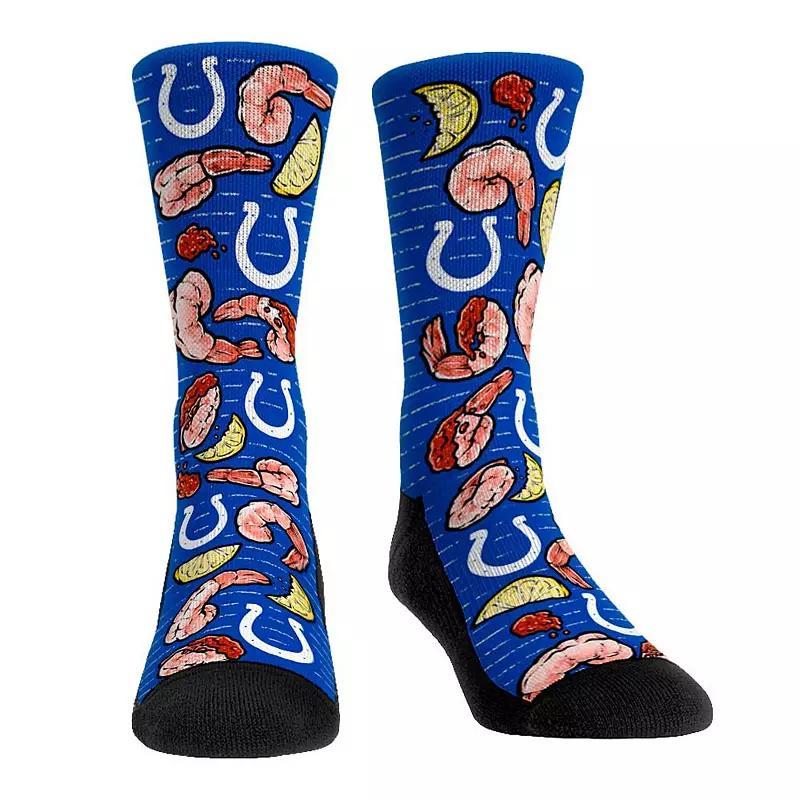 Mens Rock Em Socks Indianapolis Colts Localized Food Crew Socks Product Image