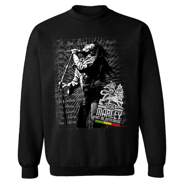 Mens Bob Marley Hit Me Jumbo Sweatshirt Product Image