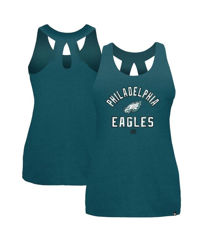 New Era Womens Midnight Green Philadelphia Eagles 2024 Nfl Training Camp Tank Top Product Image