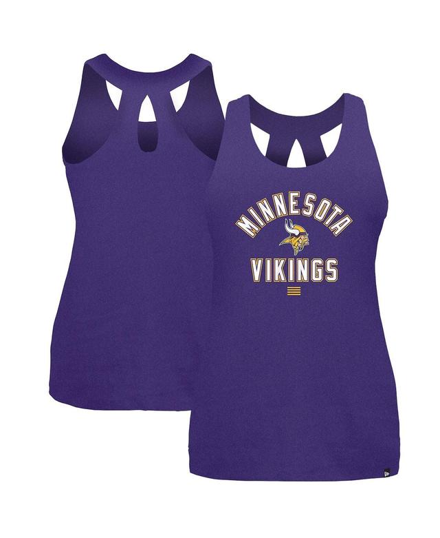 New Era Womens Purple Minnesota Vikings 2024 Nfl Training Camp Tank Top Product Image