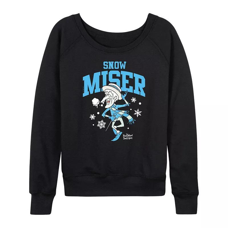 Womens The Year Without a Santa Claus Snow Miser Lightweight French Terry Sweatshirt Product Image