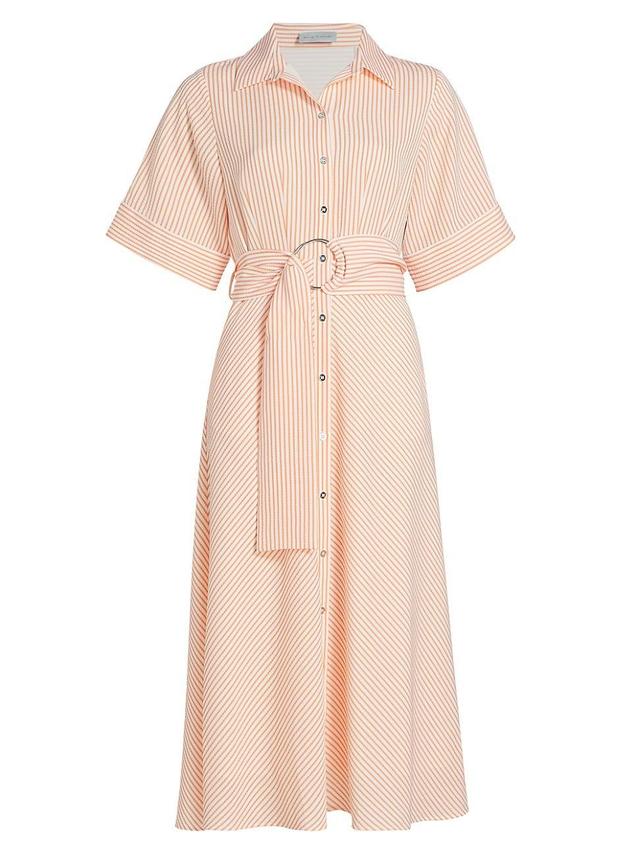 Womens The Eden Belted Midi-Dress Product Image