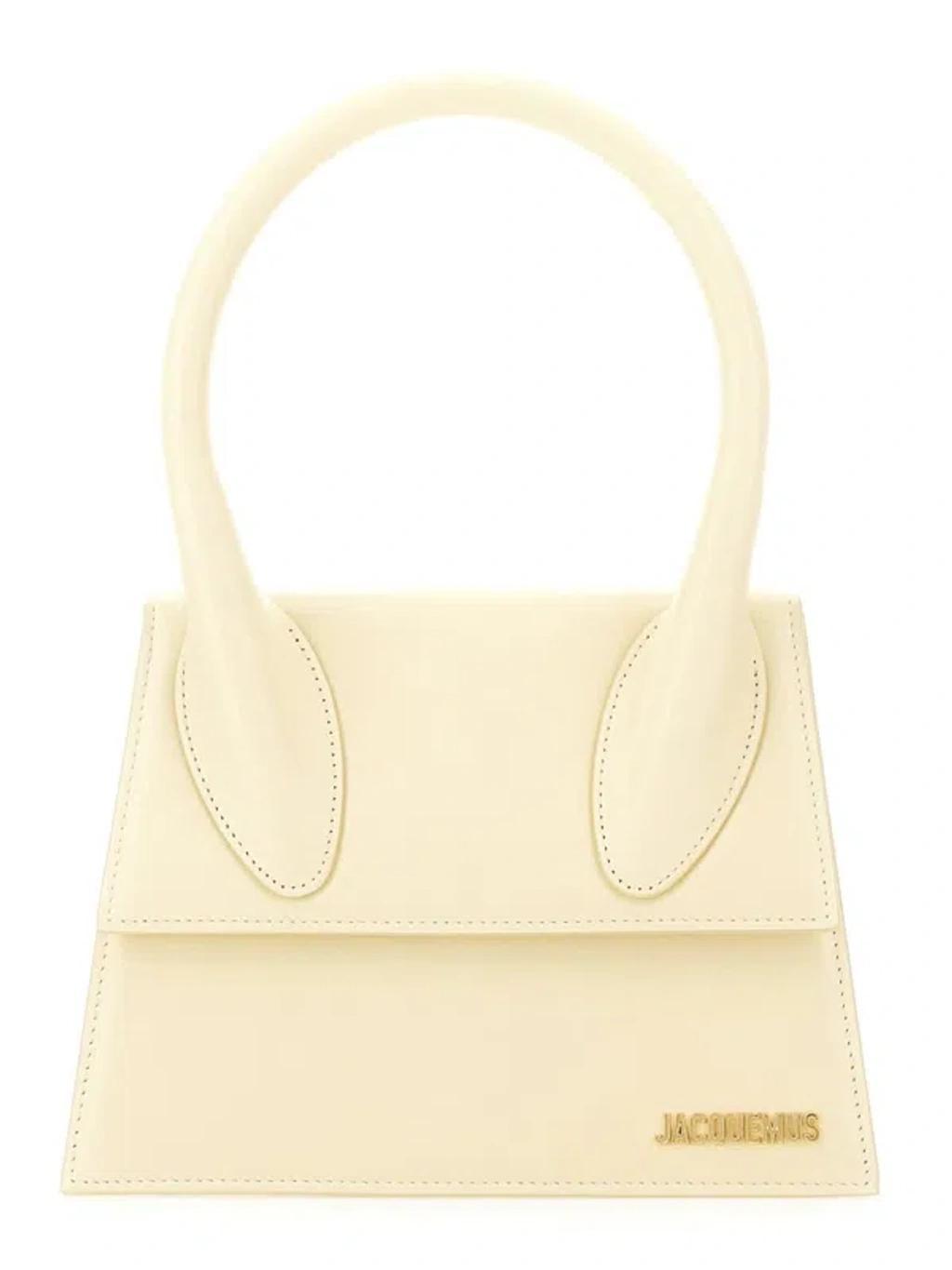 JACQUEMUS Le Grand Chiquito Bag In Ivory Product Image