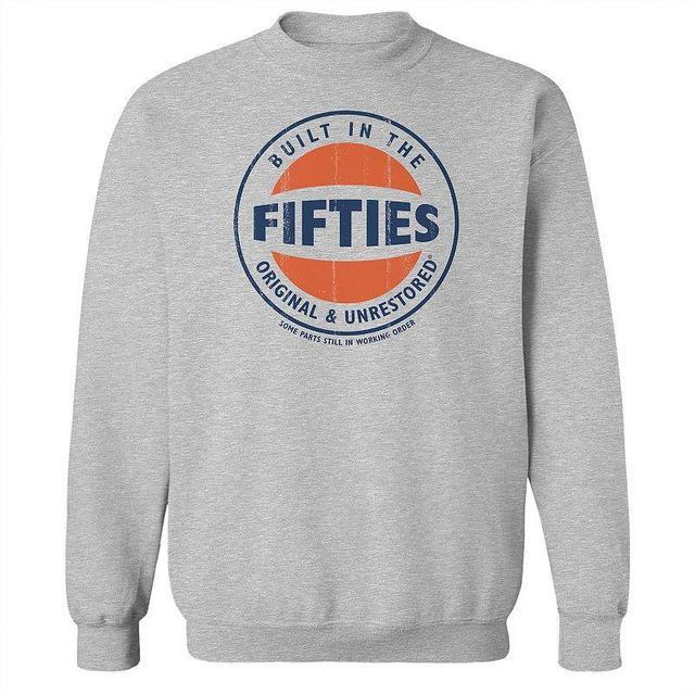 Mens Iconic Fifties Fleece Graphic Sweatshirt Product Image