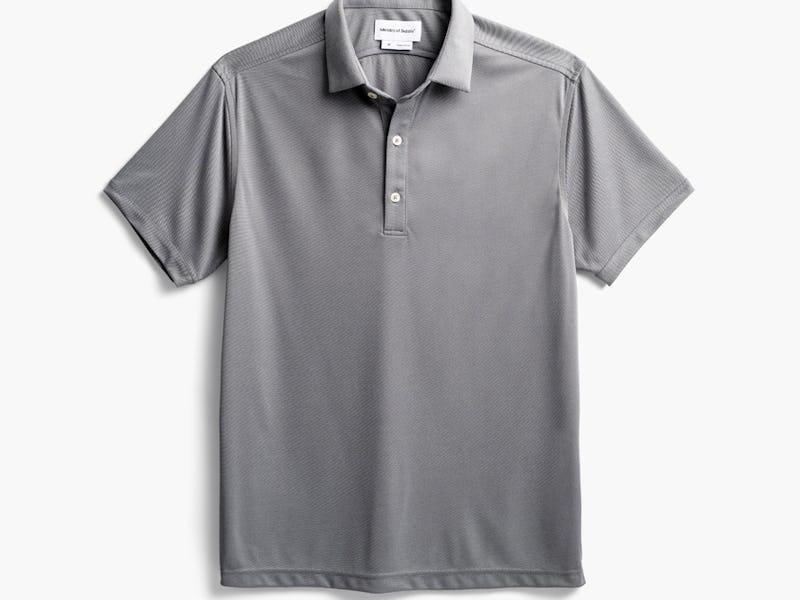 Black Oxford (Brushed) Men's Apollo Polo Product Image