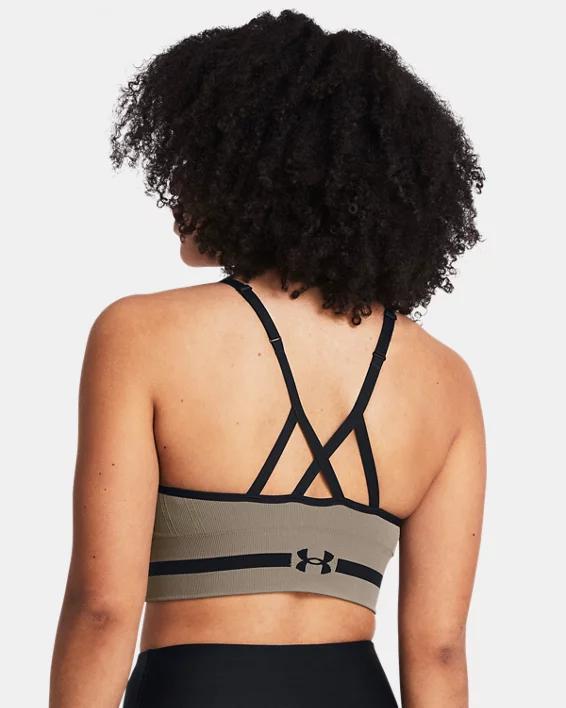 Women's UA Seamless Low Long Sports Bra Product Image