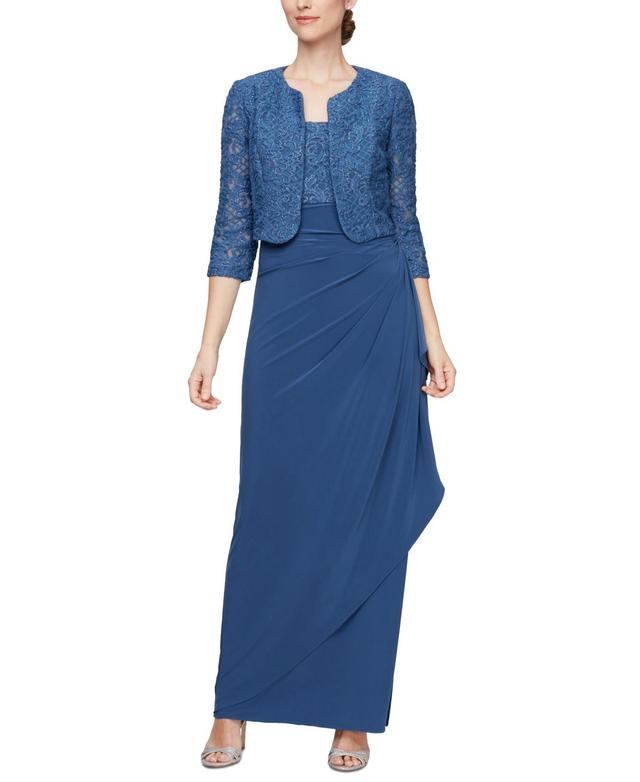 Alex Evenings Embellished Gown and Jacket Product Image