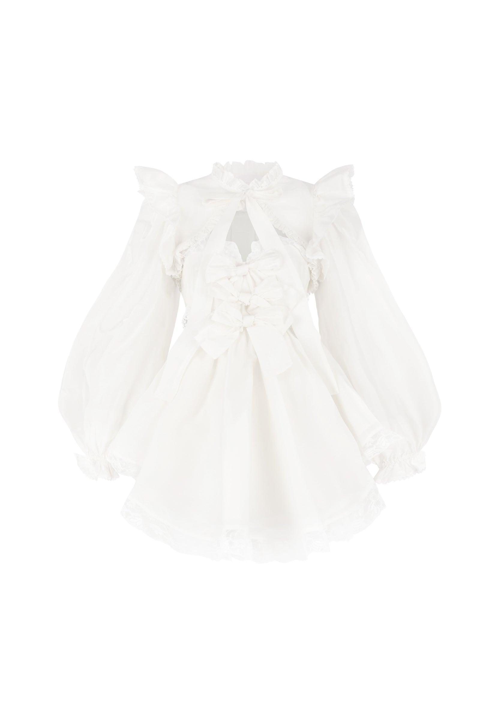 The Ivory Organdy Cake Shop Dress Product Image