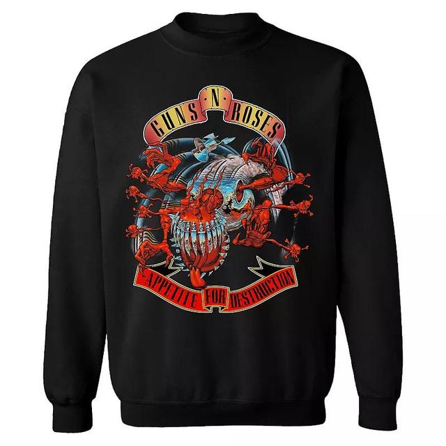 Mens Guns n Roses Appetite Creature Sweatshirt Product Image