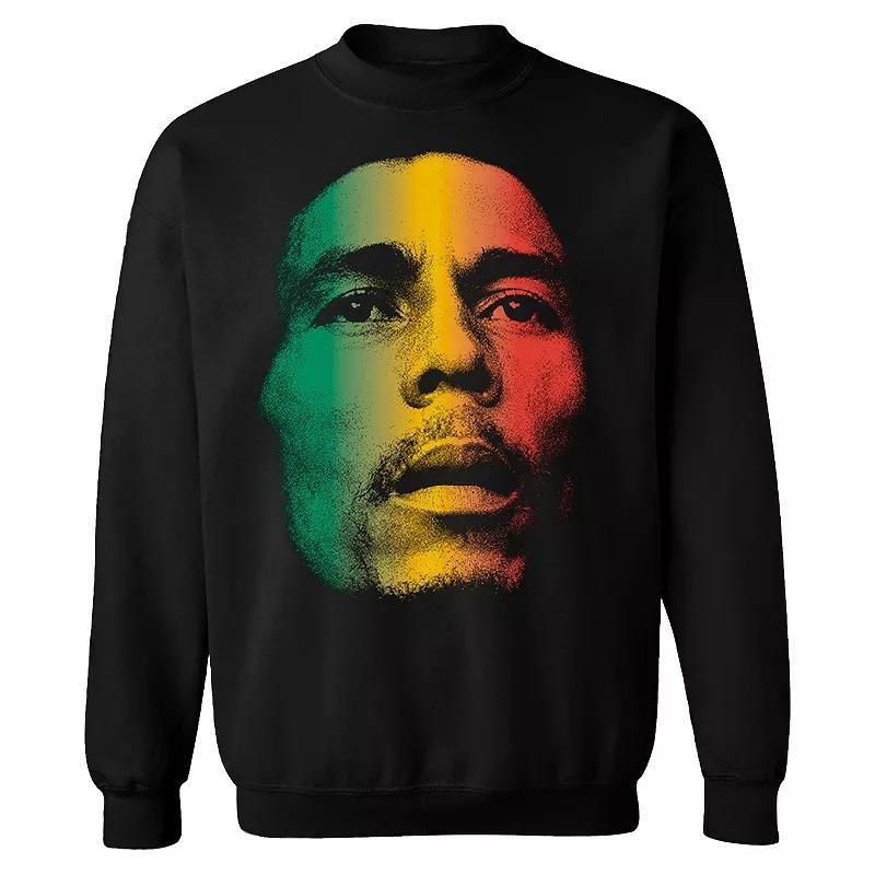 Mens Bob Marley Face Sweatshirt Product Image