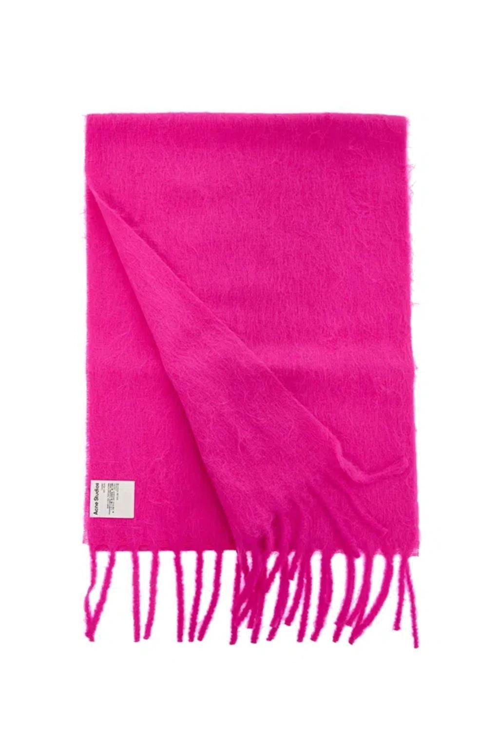 ACNE STUDIOS Alpaca Blend Scarf For In Purple Product Image