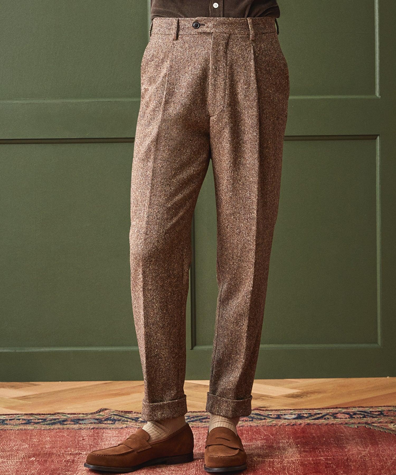 Brown Donegal Madison Trouser Product Image