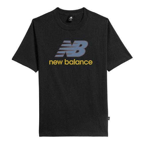 New Balance Men's DTLR Stacked Logo T-Shirt Product Image