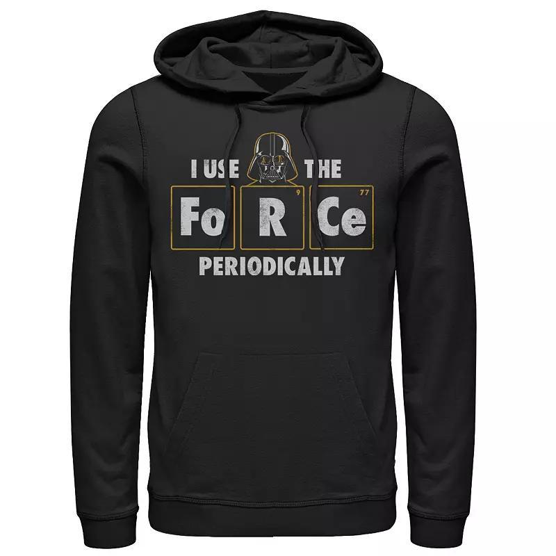 Mens Star Wars Vader Use Force Periodically Hoodie Blue Product Image