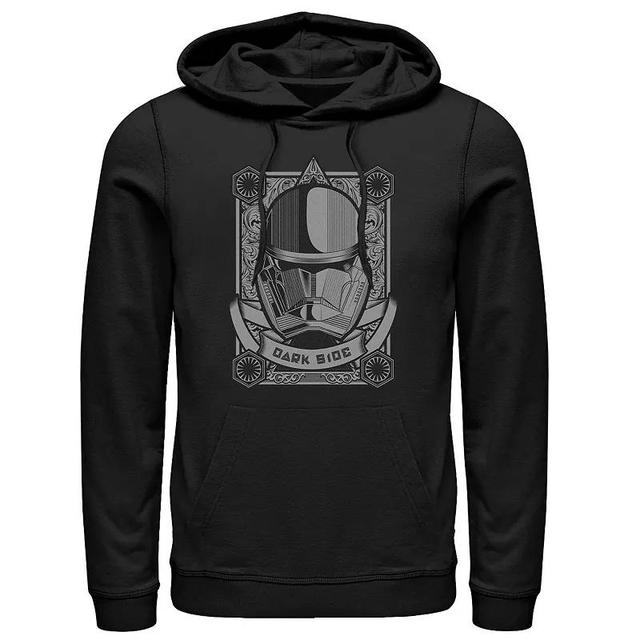 Mens Star Wars The Rise of Skywalker Sith Trooper Playing Card Pullover Hoodie Product Image