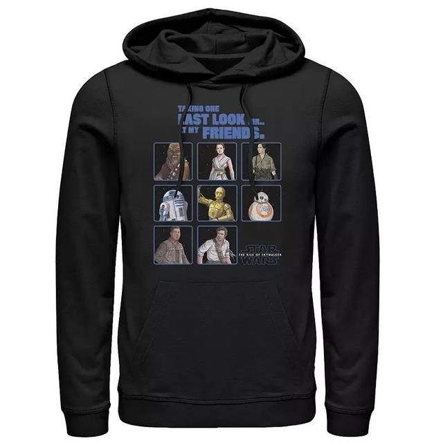 Mens Star Wars: The Rise Of Skywalker One Last Look Group Panels Hoodie Product Image