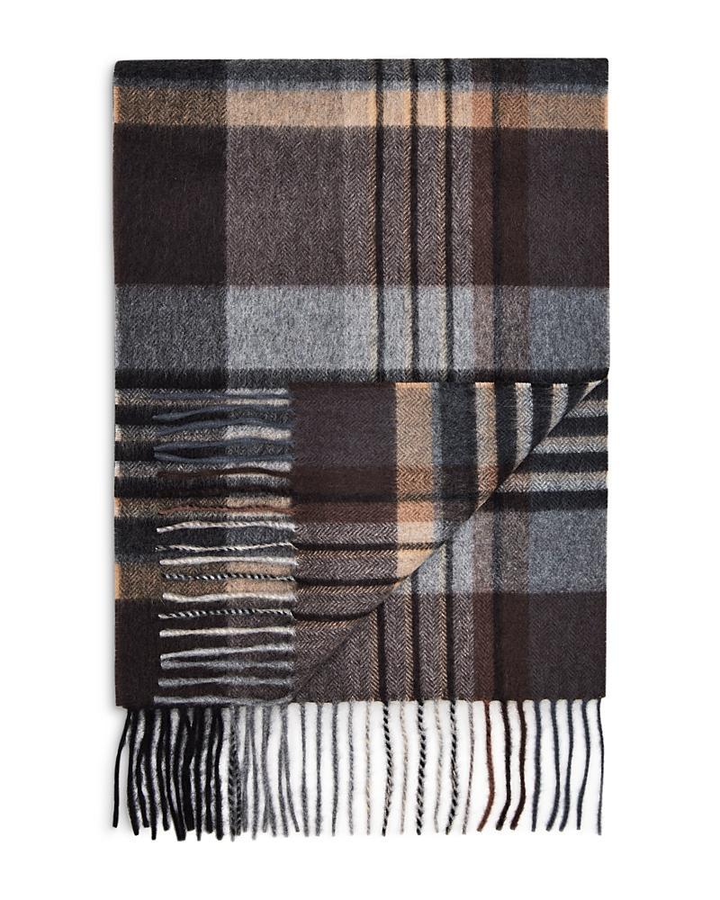 The Mens Store at Bloomingdales Cashmere Plaid Scarf - Exclusive Product Image