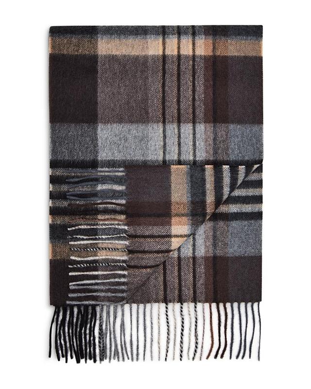 The Mens Store at Bloomingdales Cashmere Plaid Scarf - Exclusive Product Image