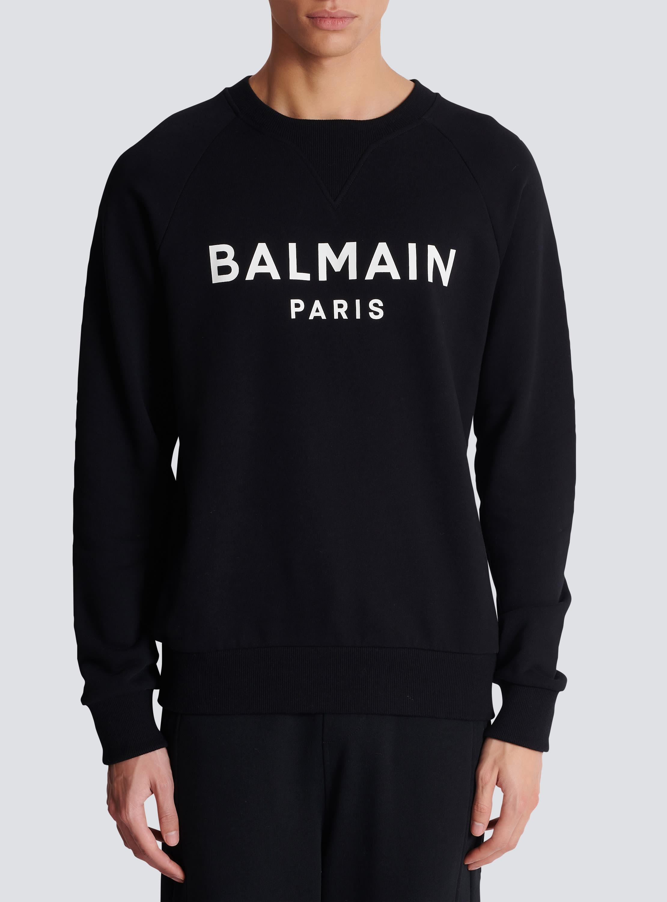 Balmain Paris printed sweatshirt Product Image