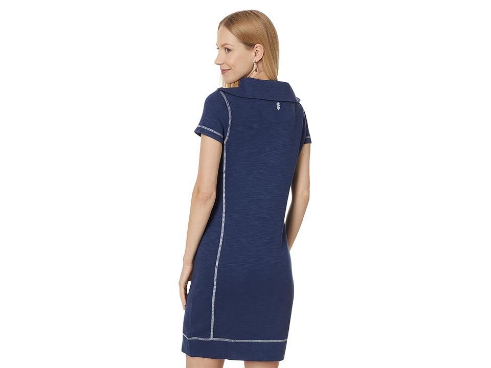 Tommy Bahama Tobago Bay 1/2 Zip Short Dress (Island ) Women's Dress Product Image