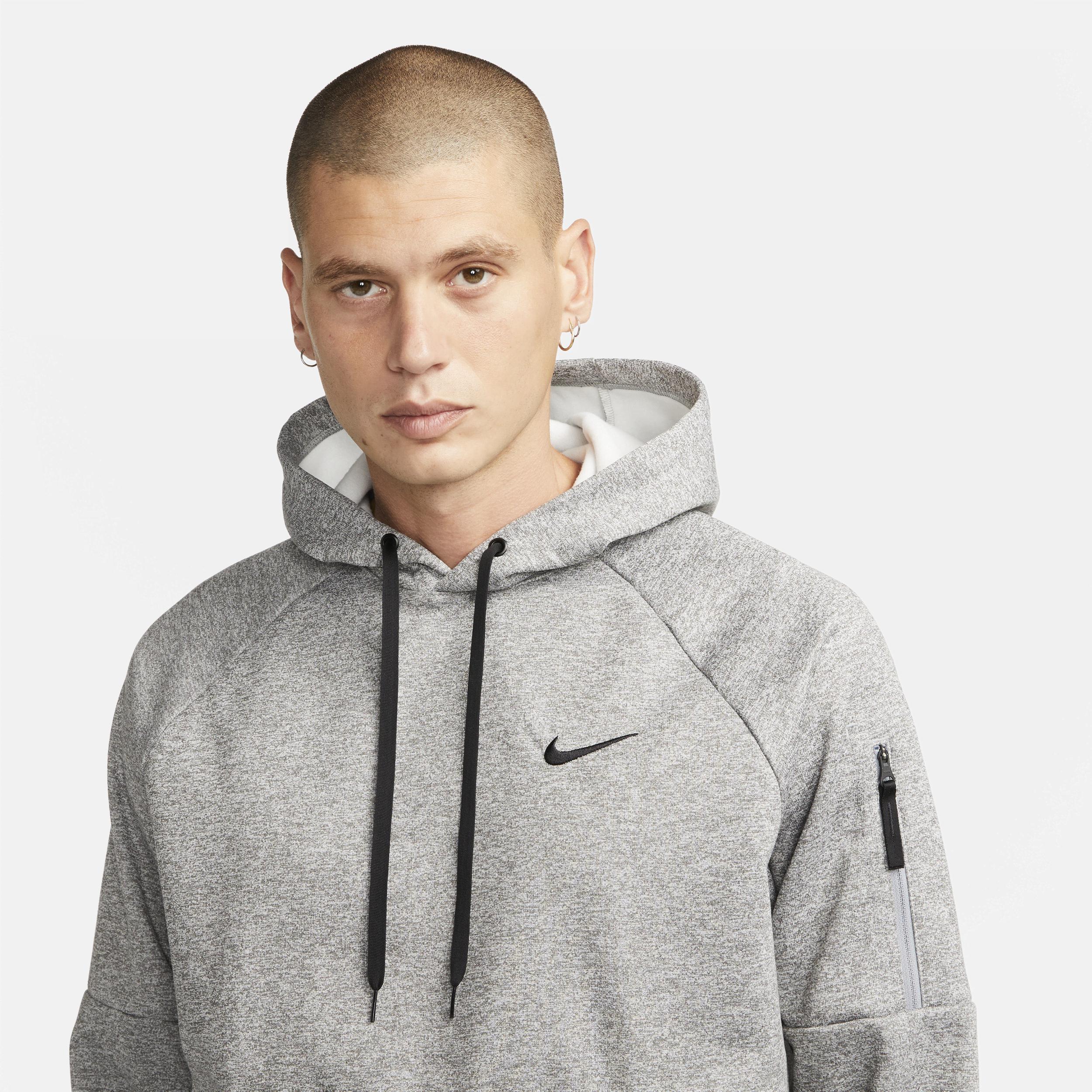 Mens Nike Therma Therma-FIT Hooded Fitness Pullover Product Image