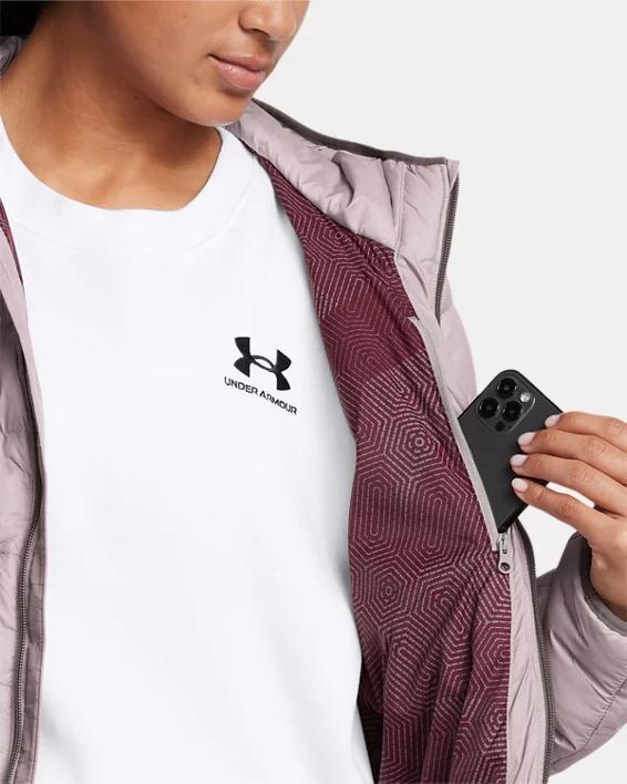 Women's UA Legend Down Hooded Jacket Product Image