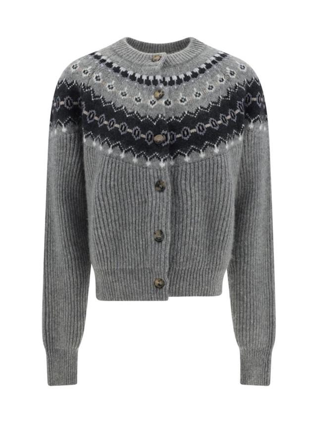 Michaela Cardigan In Grey Product Image