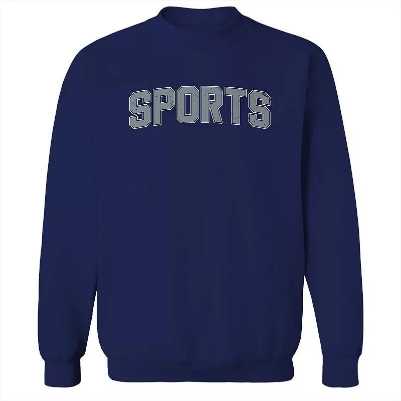 Adult Sports Graphic Sweatshirt, Mens Product Image