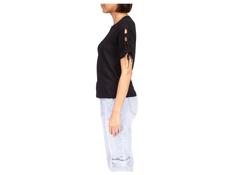 Sanctuary Peekaboo Sleeve Tee Women's Clothing Product Image