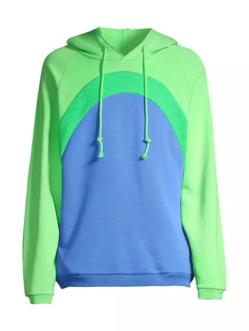 Rainbow Knit Hoodie Product Image